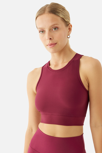 Superstacy Olivia Cherry Sports Bra