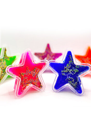 Limmy Star Slime Play Gel Ele Non-Stick Educational Play Set - 3 Pieces
