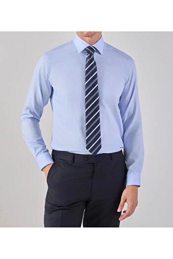 Daniel Bessi Довгорукавна Slim Fit 100% бавовна, не вимагає прасування, не мнеться, оксфордська класична чоловіча сорочка