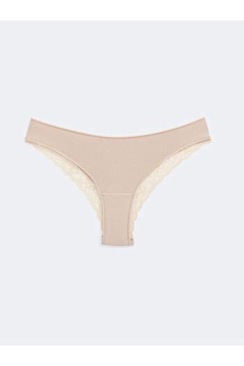 LC Waikiki Özmarka New Season Lace Detailed Brazilian Panties 3-Pack