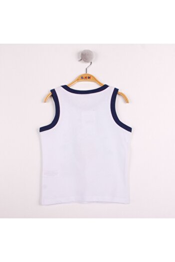 Toontoy Boy's Fish Printed Tank Top