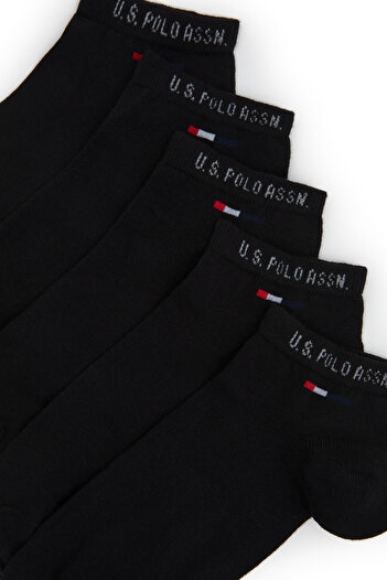 U.S. Polo Assn. Men's Black Socks 50274166 -Vr046