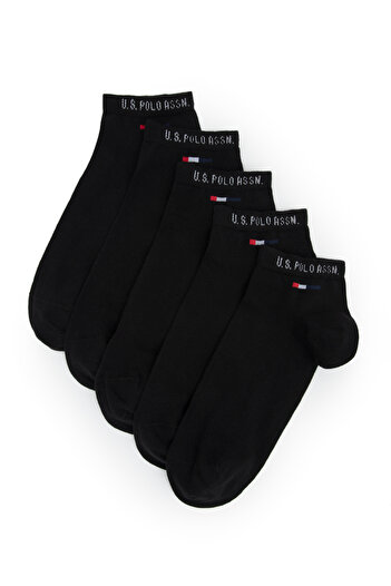 U.S. Polo Assn. Men's Black Socks 50274166 -Vr046