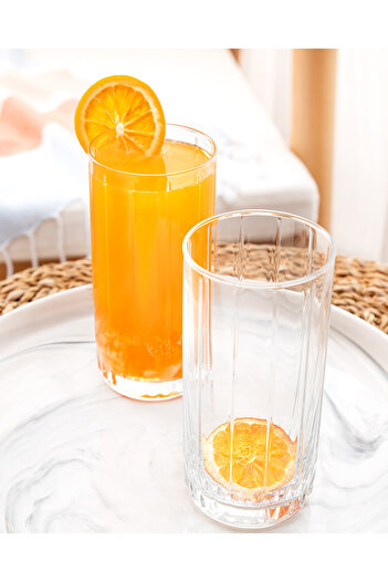 Madame Coco Voyelle 4-Piece Soft Drink Glass Set