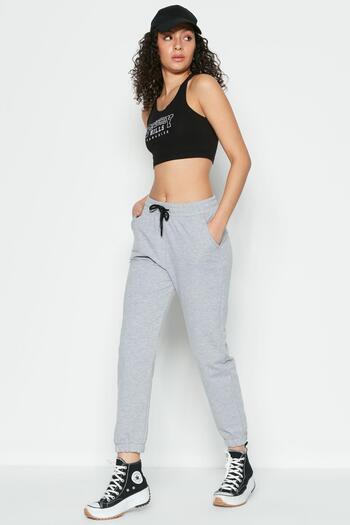C&City Basic Jogger Sweatpants 734 Gray