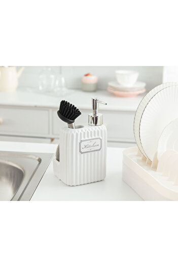 Madame Coco Freman Layer Brushed Liquid Soap Dispenser
