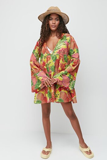 C&City Pareo Beach Dress 22329 Pineapple