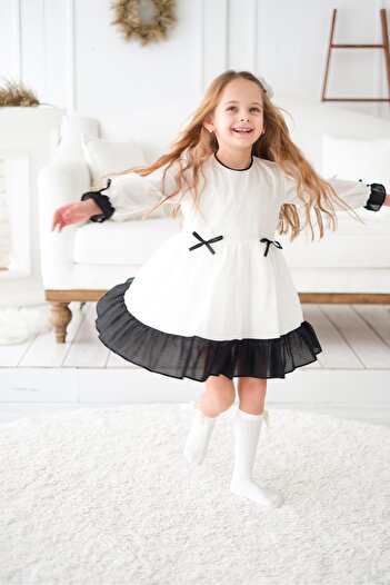 Pinkitokids DEFNE Kız Çocuk Elbisesi