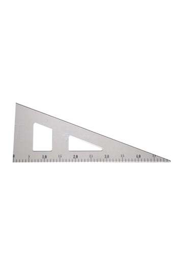 Moonstar Transparent Plastic Riga Ruler Set (7 Pieces)