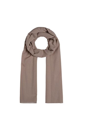 ipekevi Plain Cotton Shawl - Foundation