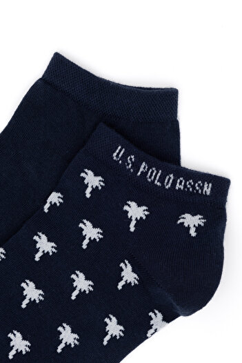 U.S. Polo Assn. Men's Navy Blue Socks 50286322-Vr033