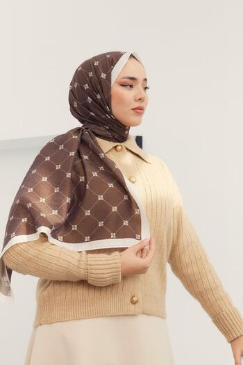 Silk Home Olinda Şal - Dalga Desenli - Fıstık