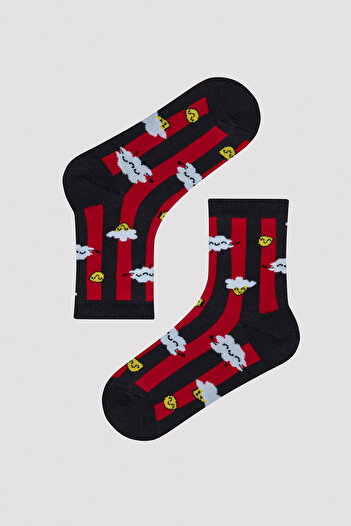 Penti Boy's Popcorn Multicolored 3-Piece Socks