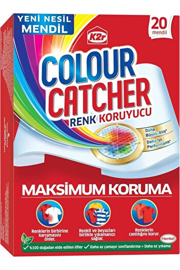 K2R Color Catcher Color Protector 20 Wipes