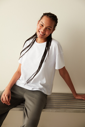 Penti White Crew Neck T-Shirt