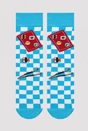Penti Men's Sushi Light Blue Socks