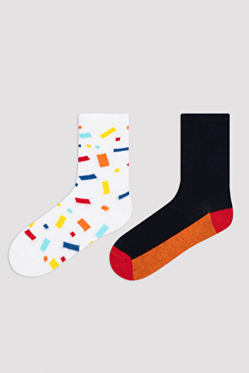 Penti Multicolored Boys Crazy 2 Pack Socks