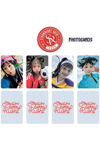 Kpop Dünyasi CHUU '' Strawberry Rush '' Photocards Set 2
