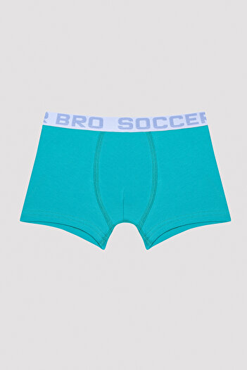 Penti Erkek Çocuk Soccer Bro Çok Renkli 2li Boxer