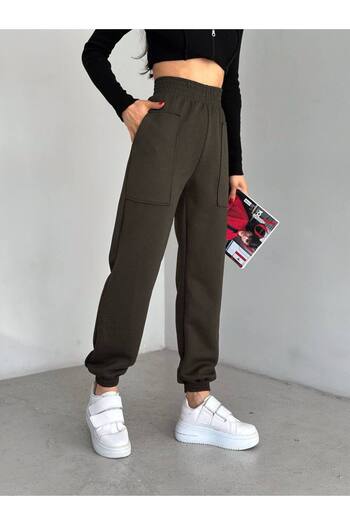 Noa Noa Waffel Fabric Jogger Sweatpants