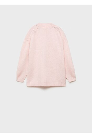 MANGO Kids Pale Pink Cardigan
