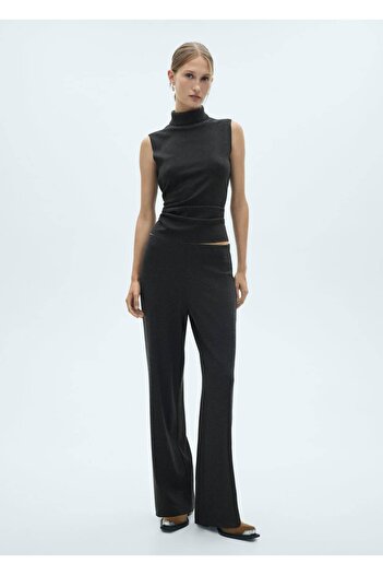 MANGO Woman Sleeveless Knitwear Blouse