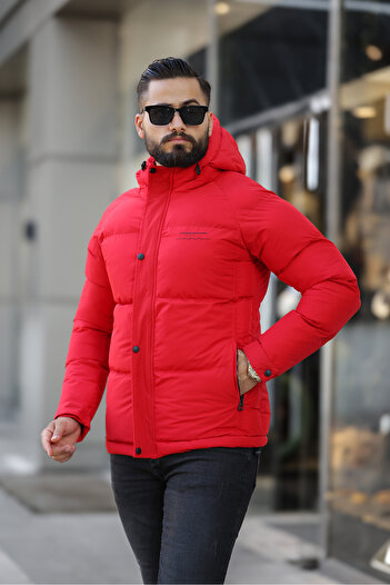 DOXGER Snowcap Waterproof and Windproof Jacket |   Fixed Hood, Microgel Fiber Filling, Snap Closure