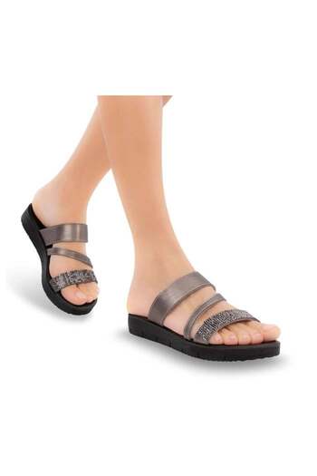 Muya Merci Anatomical Daily Women's Slippers-Platinum