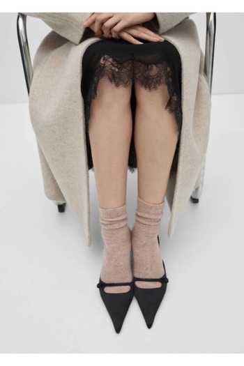 MANGO Woman Cashmere Knitwear Socks