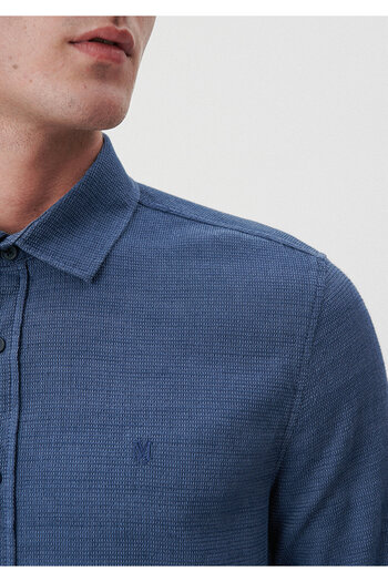 Mavi Indigo Gömlek Slim Fit / Dar Kesim 0210963-70487