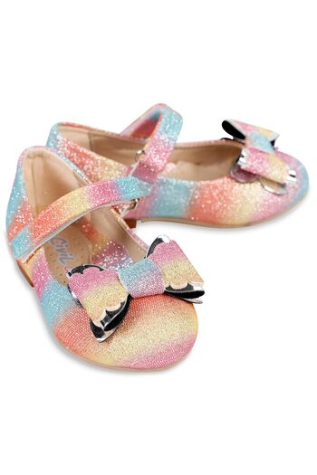 Civil Pink Girls' Ballerina Shoes - Size 21-25