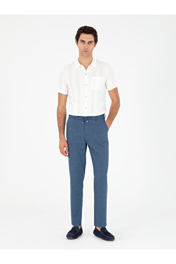 Cacharel İndigo Carrot Fit Kanvas Pantolon 50284665-VR028