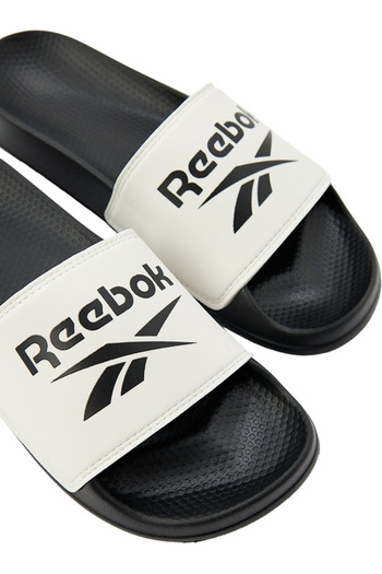 Reebok Black Sports Slippers