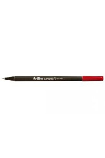artline Supreme Fine Felt Tip Pen 0.4mm Red