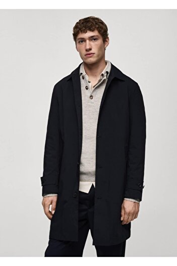 MANGO Man Klassischer wasserabweisender Trenchcoat