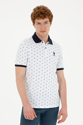 U.S. Polo Assn. Men's White T-Shirt 50289884 -Vr013