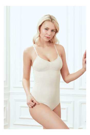 Anıl Lingerie Women's Skin Seamless Tightening Slimming Bodysuit Corset 5586