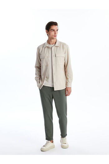 LC Waikiki Sparkling Choices from Shining Store |   Regular Fit Long Sleeve Men's Shirt Jacket