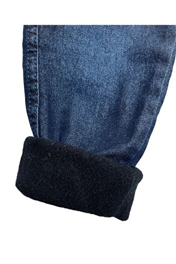 TAVUSKUSHU Welsoft Elastic Waist ici polar Men's Personality Thick Trousers
