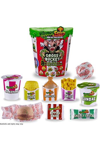 Terror Fried Bucket, When Fast Food Goes Bad, Gross collectables with Slime, Boys Aged 4+