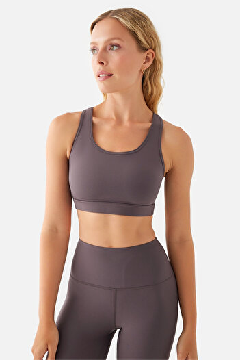 Superstacy Comfylux Anna - Light Purple Sports Bra with Medium Support