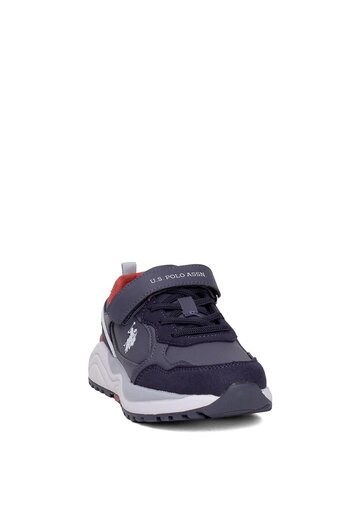 U.S. Polo Assn. Us Polo Assn. 101885693   4F Habe 4Pr Boys' Walking Shoes Navy Blue