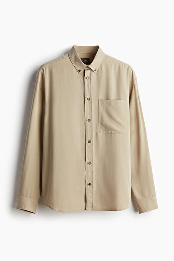 H&M Lyocell Gömlek Regular Fit