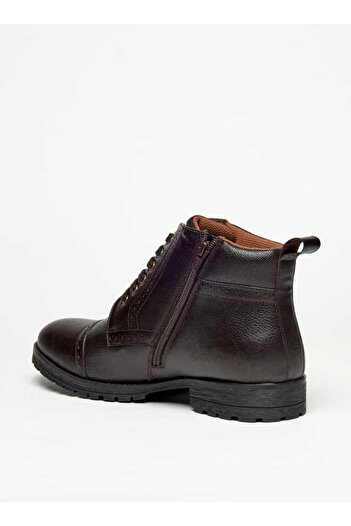 LBL by Shoexpress Perforated Chukka Boots with Zip Closure