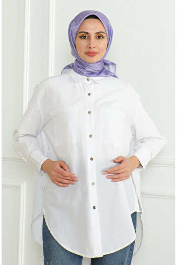 sefamerve Lilac Karaca Crystal Scarf - 81053-15