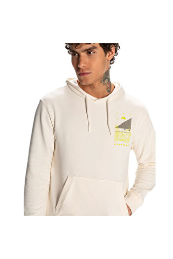 Kappa Authentic Spacetime Men's White Sweatshirt 371U1Cw-001