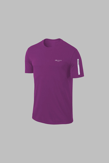 POSEIDON STORM Μωβ Special Series Supra Combed Cotton Sportsman Σετ προπόνησης - Δύο τεμάχια, S-3XL