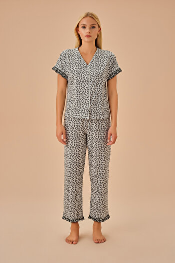 SUWEN Maya Masculine Pajama Set
