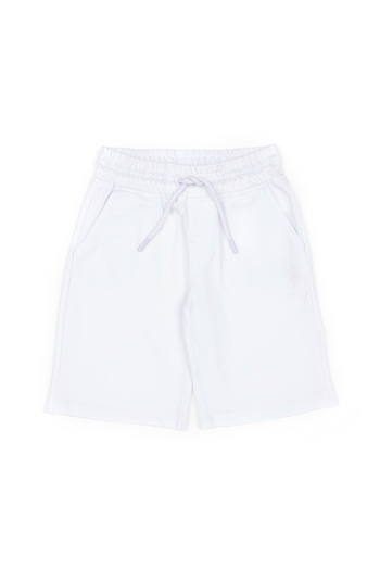U.S. Polo Assn. Boy's White Knitted Shorts 50279633-Vr013