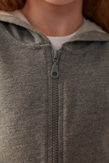Penti Girls Zip Up Hoddie